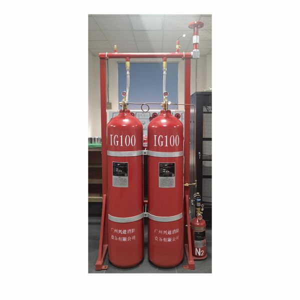 IG100 Система подавления пожара с высокой прочностью инертного газа ≤10 с Время опрыскивания