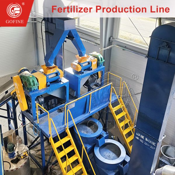 Double Roller NPK Compound Organic Fertilizer Production Line
