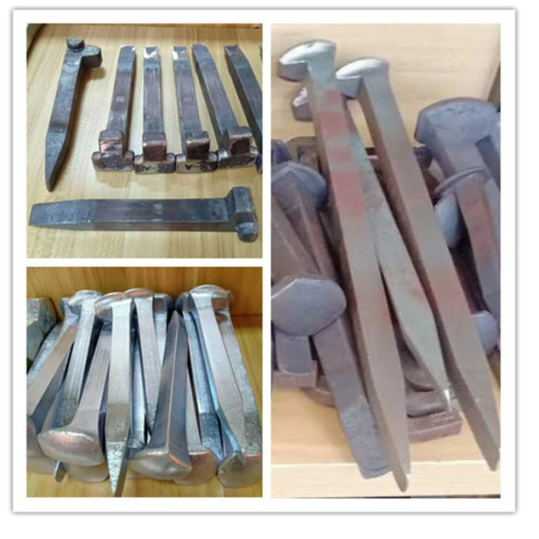 ISO Rail Dog Spike For Timber Sleeper Customizable Dimensions And Strong Fixing Force For Stable Railway Tracks