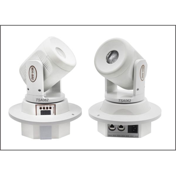 2019 New Cheap 60W Led Gobo Moving Light White Color Shell For Wedding / Church / Club Disco Party