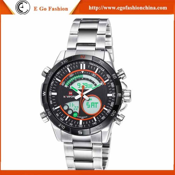 NAVIFORCE 903101 Army Watch Pilot Watches Men's Watch Quartz Watch Full Steel Watches New