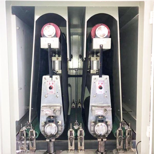 Двойной зашкурить одну машину широкого пояса колеса зашкурить с магнитным точильщиком воды