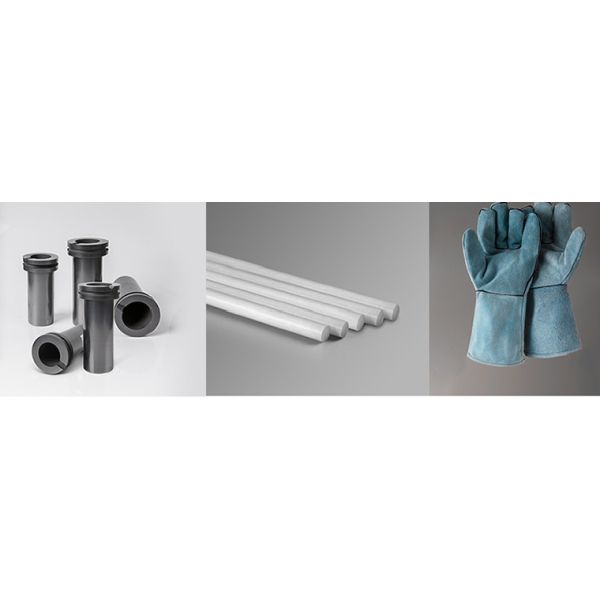 Облегченная портативная штепсельная вилка плавя печи золота подгонянная с регулятором ПИД