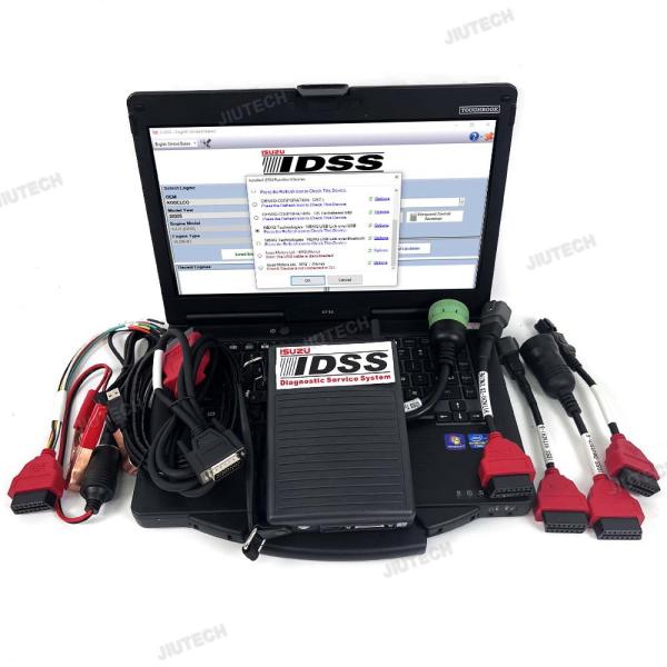 CF53 Laptop Truck Excavator Commercial Vehicles EURO6/EURO5 Diagnostic Tool for ISUZU Diesel Engine ISUZU IDSS G-IDSS E-IDSS