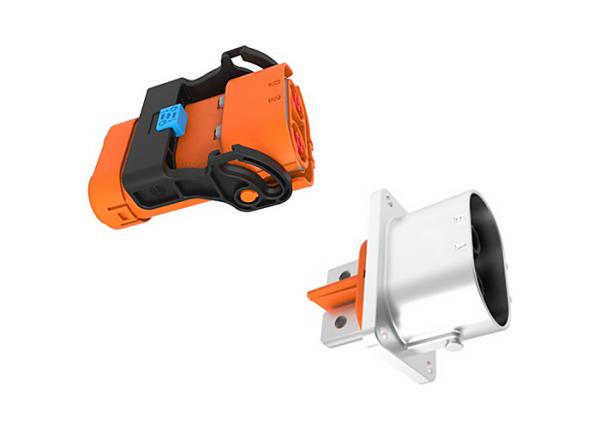Electrical 200A 2 Pin Plug And Socket Connectors CE Certification