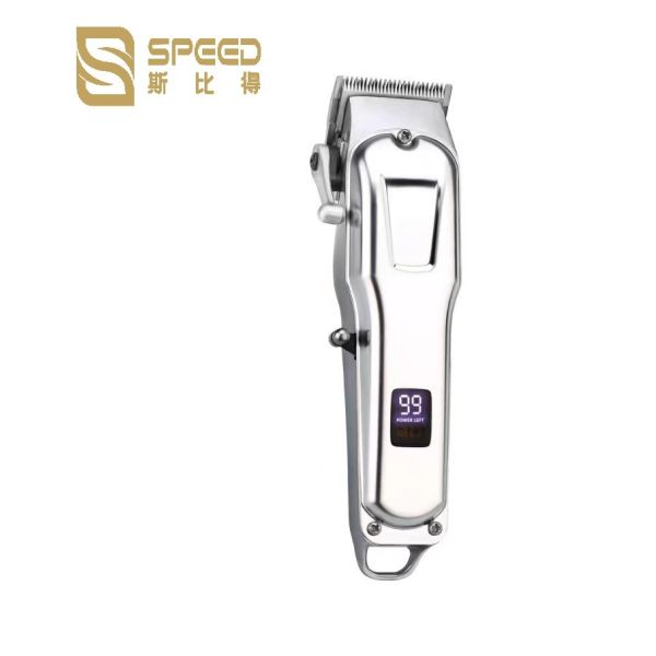 SHC-5615 Professional Cordless Hair Clippers Full Metal Lithium Battery 2200mAh