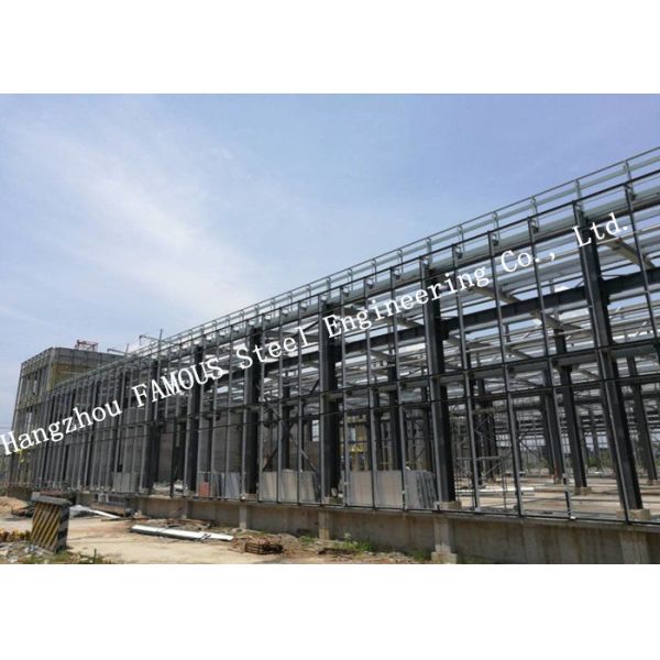 A instalação rápida personalizada das construções tamanho de aço industrial modular pré-fabricado