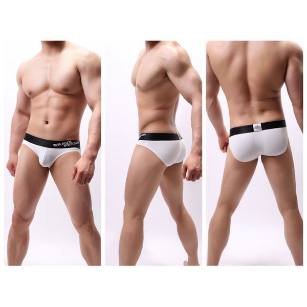 Blue Mens Sexy Underwear Sexy Fashion Sport Panties Plus Size Nylon Boxer Briefs