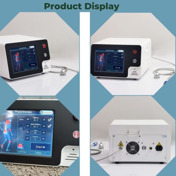 Pain Relief Laser Therapy Physiotherapy Device Diode Laser 980Nm 810nm 650nm 1064nm Class 4 Laser