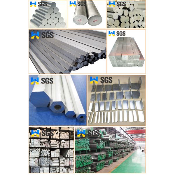 1 Inch Solid 7075 T6 Aluminum Rod 2mm H12 Hard Alloy Square Bar