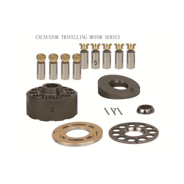 Части 20T-60-76710 гидравлического мотора PC40-7 запасные 6 месяцев гарантии
