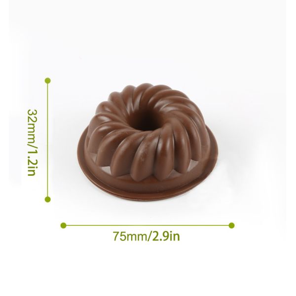 Nonstick Silicone Donut Pan Molds Ideal for Baking and Stocked in Various Shapes