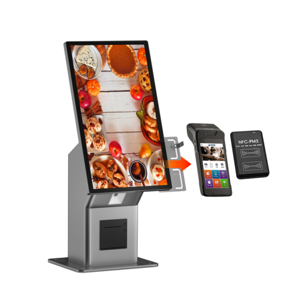 Smart LCD Self-Service Kiosk with 2K LCD Screen and 27