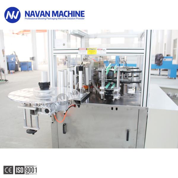 Linear Hot Melt Glue OPP Labeling Machine For Liquid Beverage Packaging Line