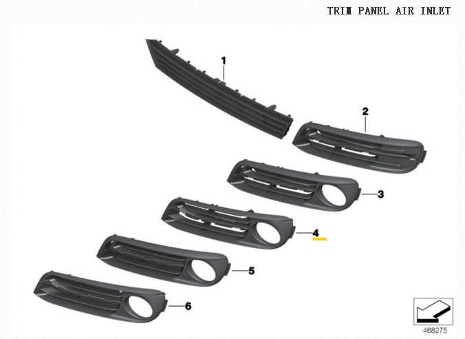 Автоматическое Р. Л. 63172993526 имущества 63172993525 БМВ С1 Э84 крышки объектива света тумана.