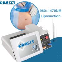 Professionnel 1470 Nm 980 Nm Diode Laser Lipolyse Machine Perte de graisse Liposuction Veines variqueuses vasculaires Enlèvement Pour la clinique dentaire