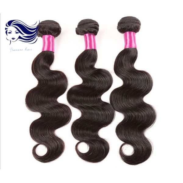 Skin Weft Virgin Peruvian Hair Extensions , Curly Hair Extensions Human Hair