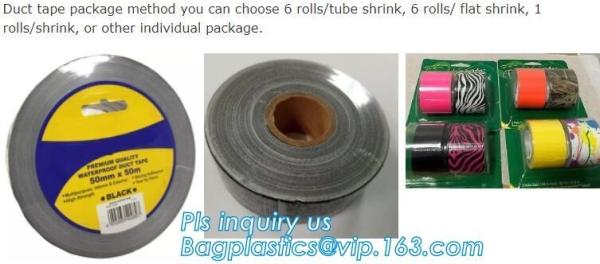 SILVER TAPE, BLACK SCOTH, 2 x 60y Gaffa Cloth Tape Duct Waterproof Heavy Duty Strong gaffer duck tape, BAGEASE, BAGPLAS