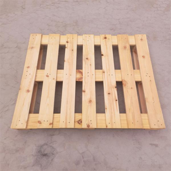 Stable Warehouse Wood Pallet Prevent Damage Custom Wood Pallets For Transport