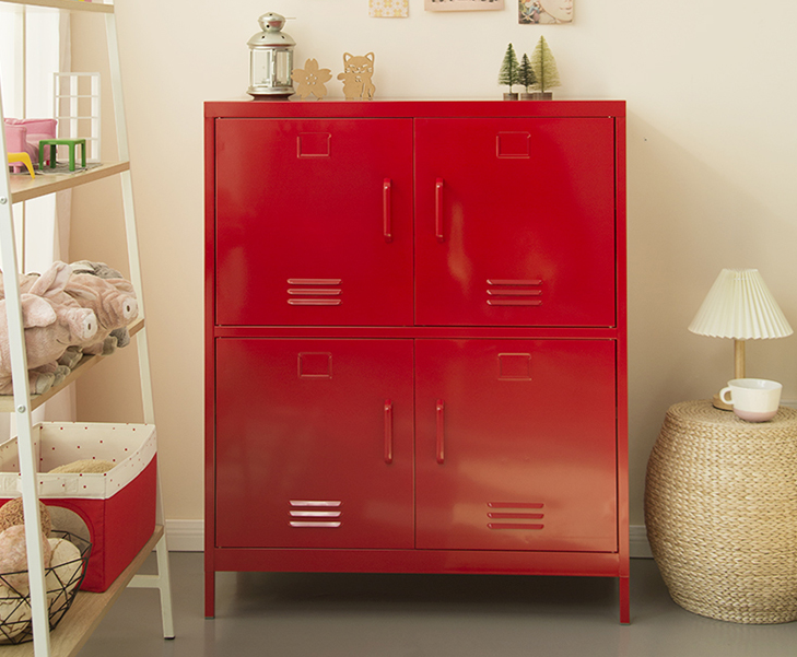 H1110MM Metal Storage Lockers For Home Flat Packing 0.04 CBM