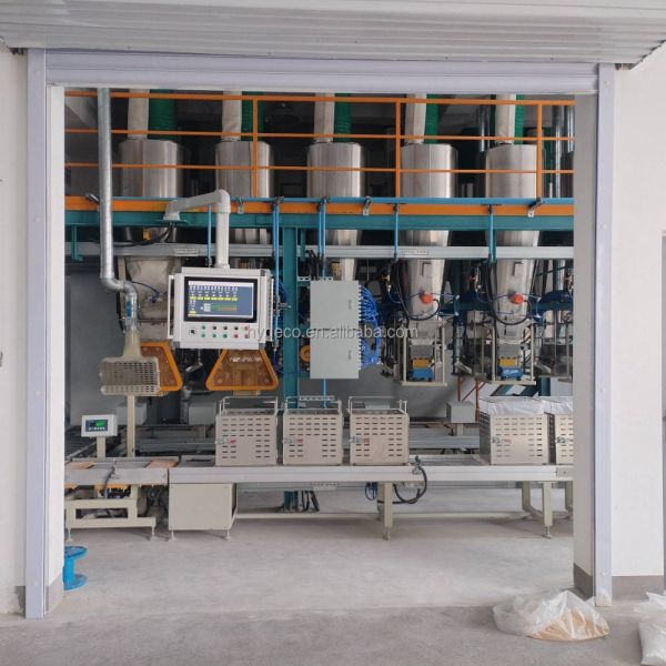 Rubber Mixer Kneader Fully Automatic Small Chemica Powder Weighing Dosing Batching System