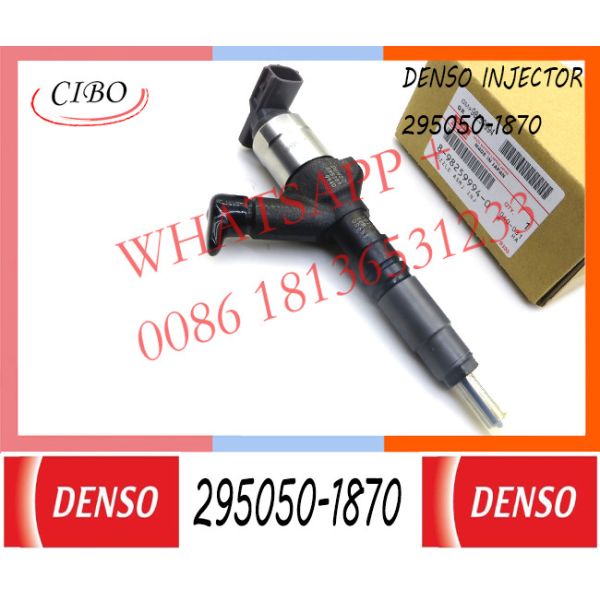 Genuine New Common Rail Injector 295050-1870 8-98259994-0 8982599940 for ISUZU NLR/NMR 4JH1