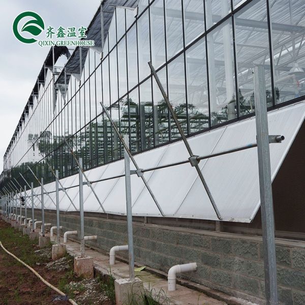 Customized Canada Tunnel Greenhouse Garden Tunnel with Glass or PC Sheet