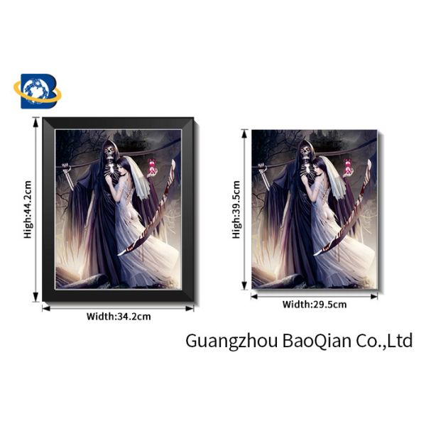 Творческие изображения 3д Флипед с черепом, изображением черепа 3д для отделки стен