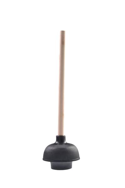 Toilet Bowl Plunger Toilet Cleaner Brush Double Thrust Force Cup Heavy Duty Commercial