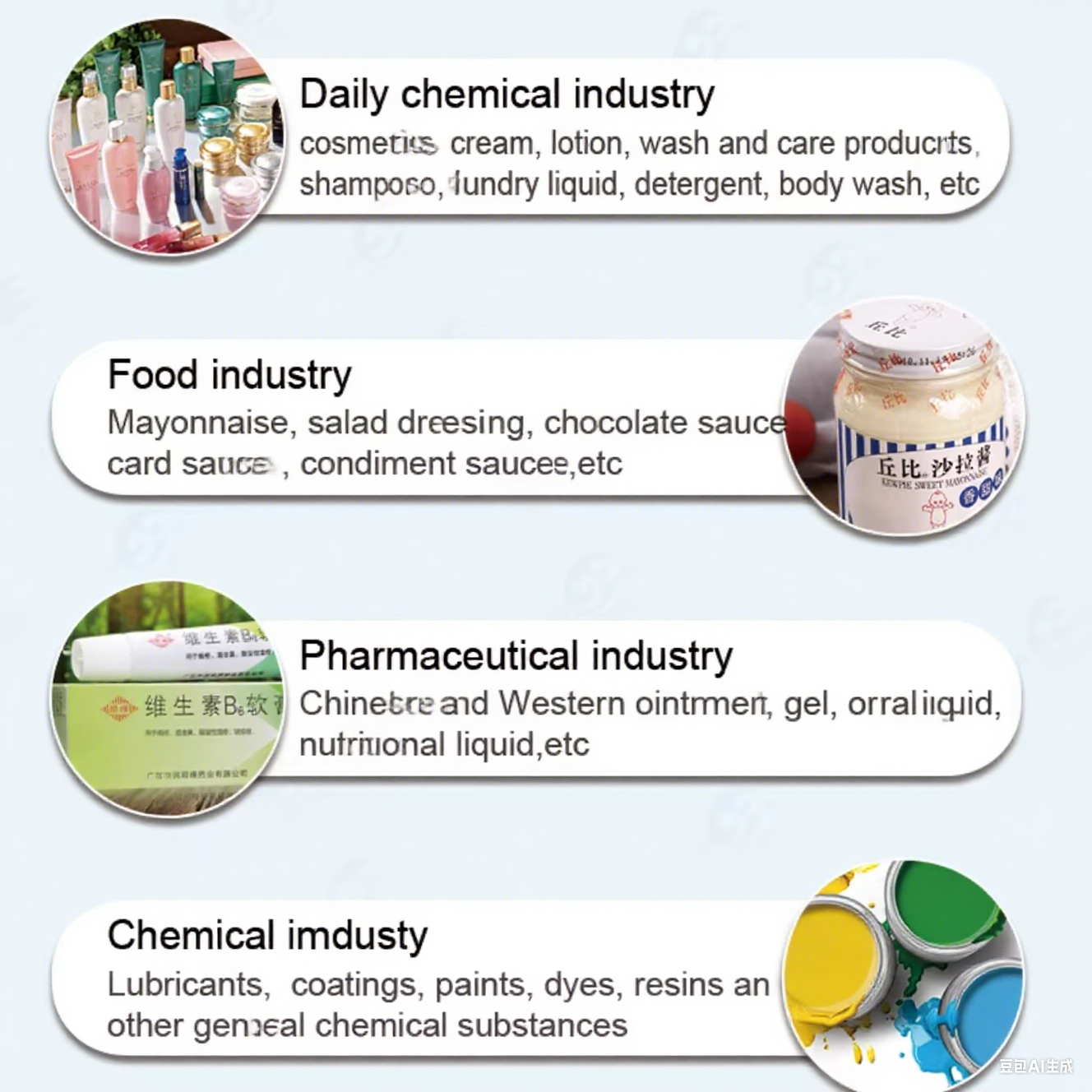 Stainless Steel Tank Jacketed Heating Vacuum Emulsifier Mixer 300L