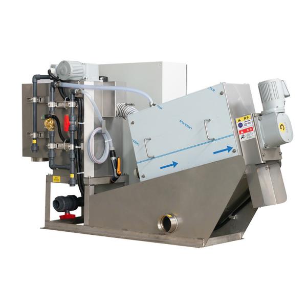 Mobile Screw Press Dewatering Machine For Food Industry Wastewater Treatment
