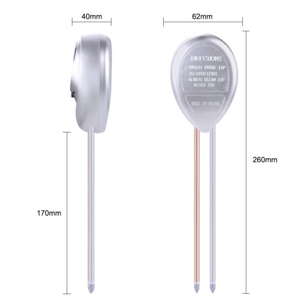 3 in 1 Soil PH Water Moisture Meter Acidity Humidity Sunlight Garden Plants Flowers Moist Tester Instrument Tool