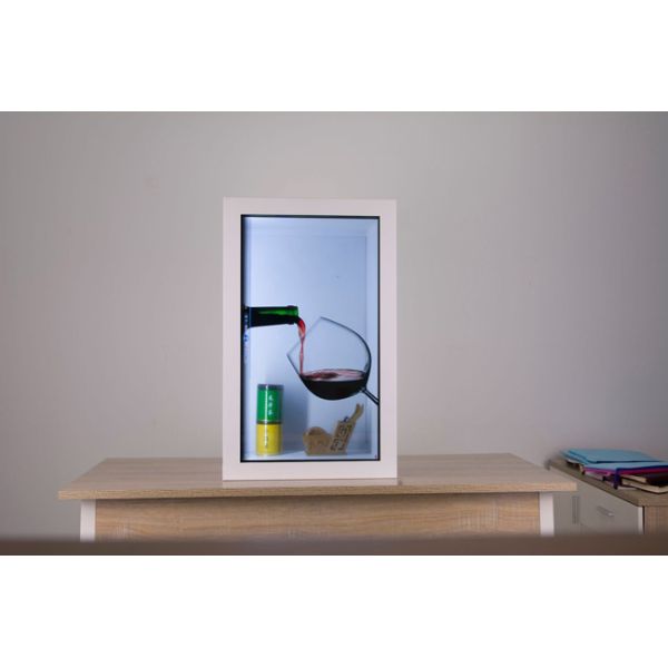 HDMI VGA Transparent Lcd Display 32 Inch For Event Advertising