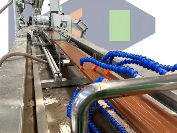 Sevenstars wpc profile extrusion line / wpc profile production line