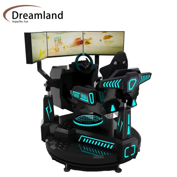 レーシングゲームを次のレベルへ オートレーシングシミュレーター 200kg 32*3 インチスクリーンディスプレイ