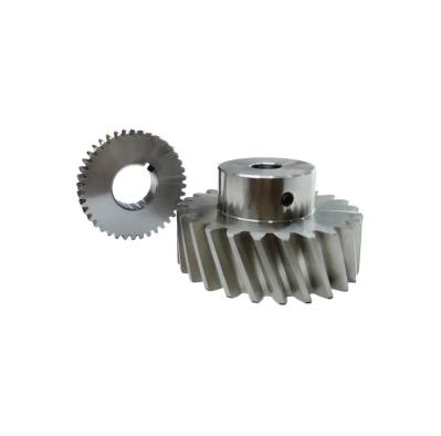 Heavy Duty 20 Degree Pressure Angle Metal Spur Gears For Precision Machinery