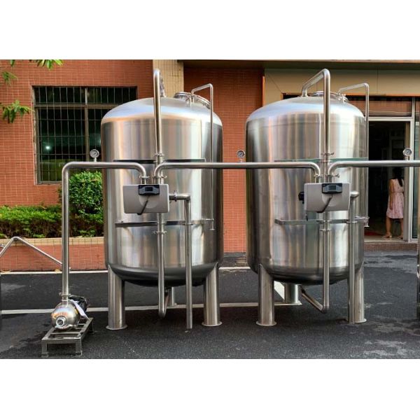 10TPH Iron Removal Water Systems , Pure Water Reverse Osmosis Equipment For Irrigation