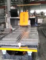 Máquina de corte de perfis lineares PLC/CNC para balustres quadradas, curvas lineares