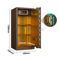 Caja de seguridad de huellas dactilares de bloqueo biométrico para la seguridad del hogar YB/RS-120 Caja de seguridad de café
