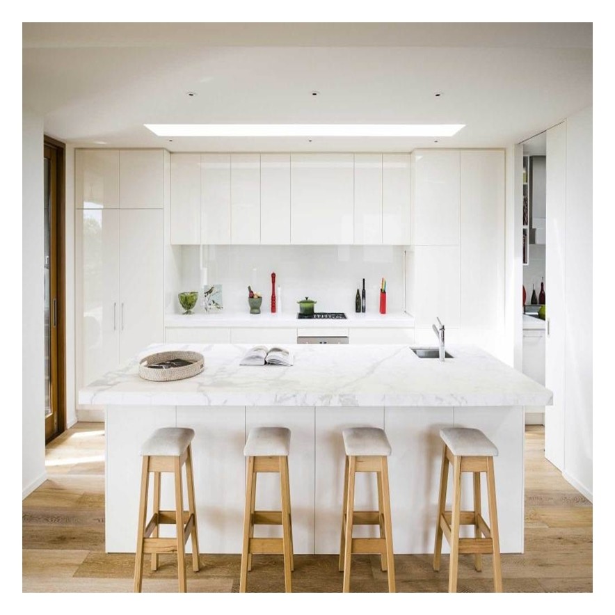 Custom Size Modern Design Lacquer Painting Kitchen Cabinets for Full Kitchen Solution