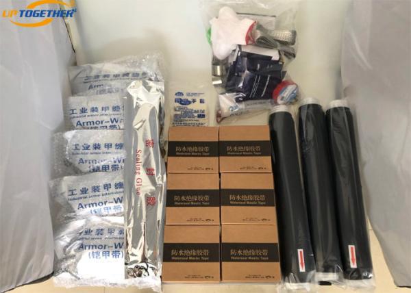 Colorful Medium Voltage Cable Termination , Cold Shrink Cable Jointing Kit