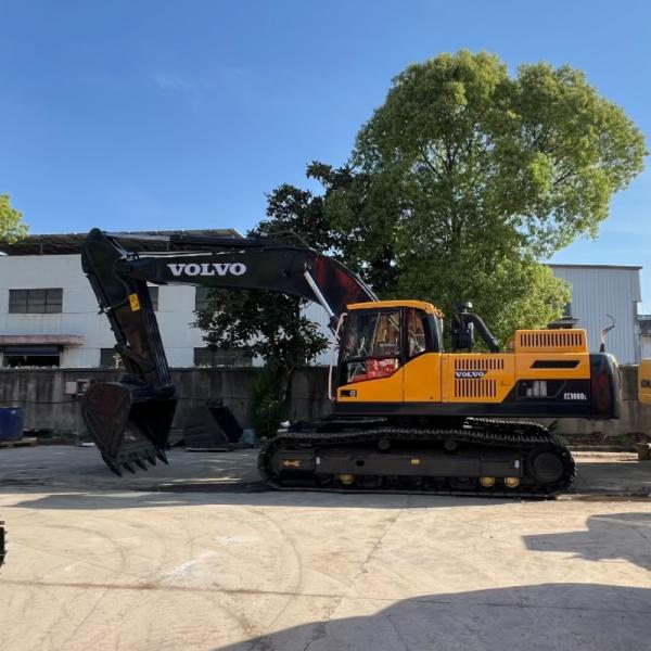 旧用 良好状態の掘削機 VOLVO EC380DL オリジナルパッケージで輸入された旧用掘削機