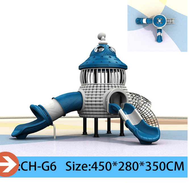 Pumpkin  Robot Theme Large Outdoor Playground Slide  Custom Plastic Combination Slides Climbing Tunnels Adventure Tubes for Parks Kindergartens  Resorts