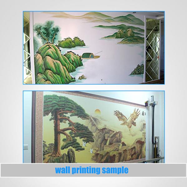 High Speed UV Inkjet Floor Wall Printing Machine For Eco Friendly Art Culture School Living Room Office Printing