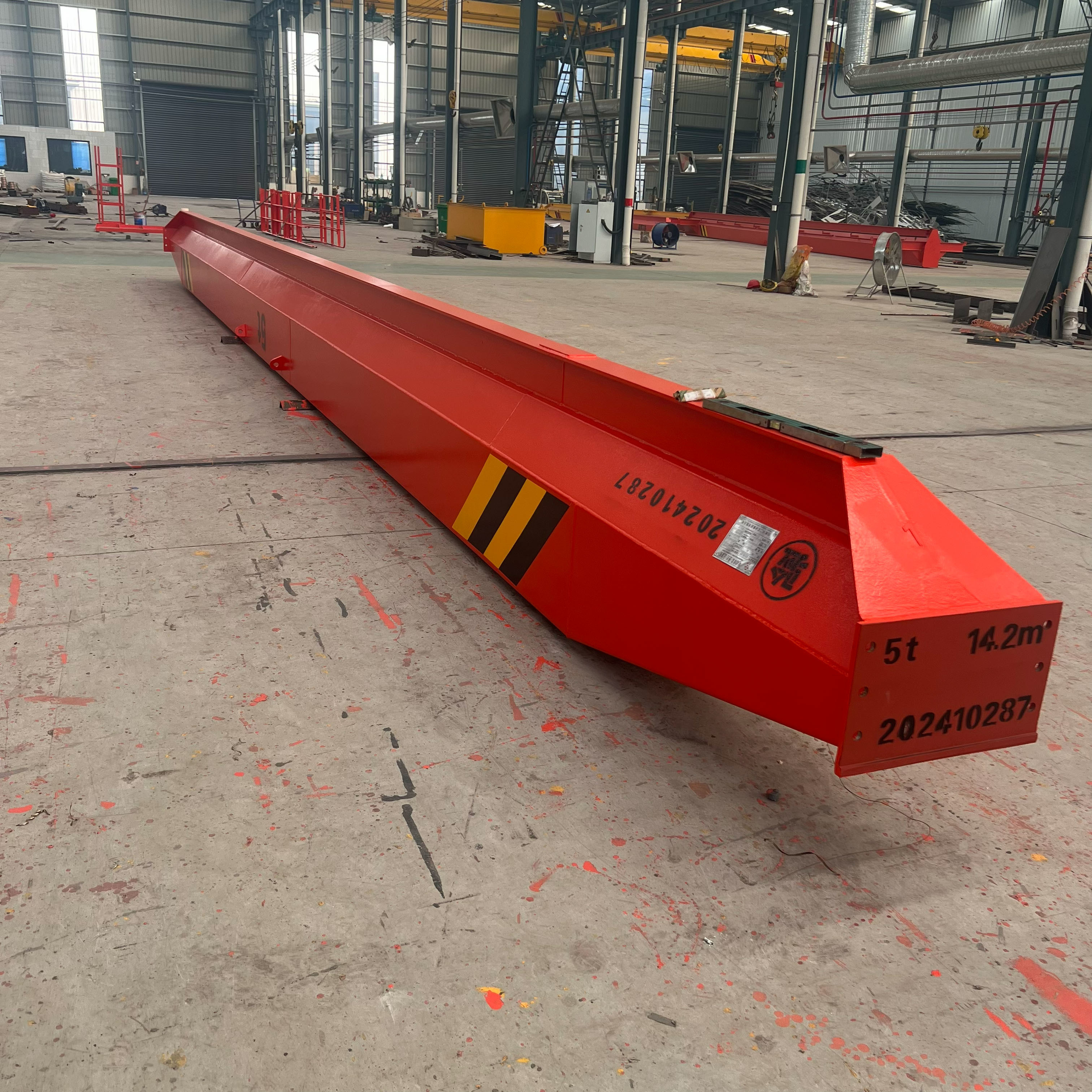 5 Ton Single Beam Bridge Crane | 5T Overhead Crane Manufacturer