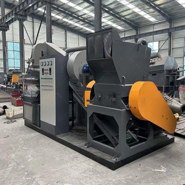 380V Big Capacity Scrap Cable Recycling Machine Copper Wire Granulator With Good Price