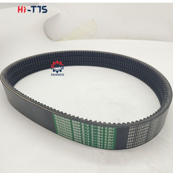 8981529060 ZX360-5A ZX210-5G Aftermarket Part Excavator Engine Fan Belt AX Type Rubber V Belt