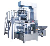 500-2500g Range de remplissage Machine de remplissage à la poudre rotative 10-40 sacs/min