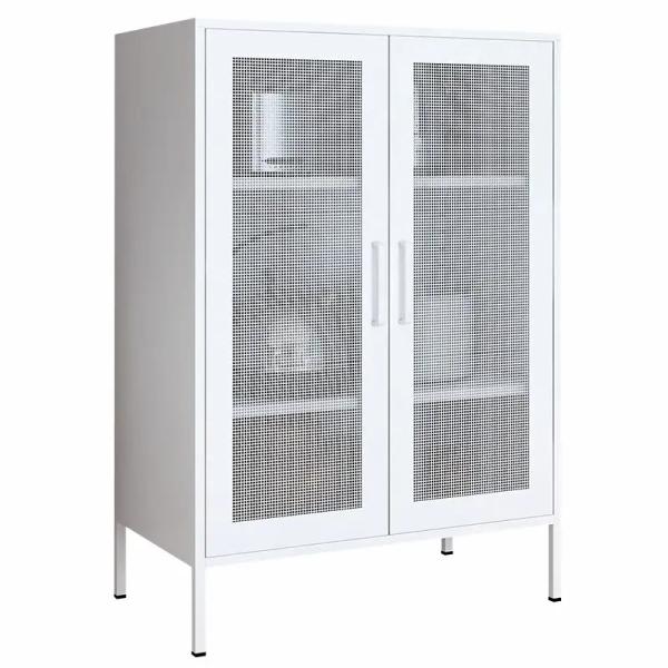 Steel Metal Living Room Dining Room Sideboard Storage Cabinet Modern