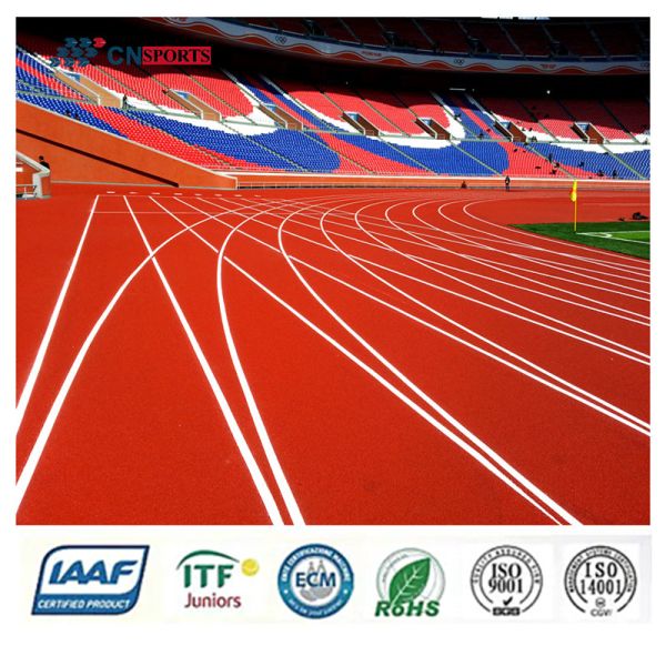 Soundproof PU Sports Flooring High Impact Absorption All Weather